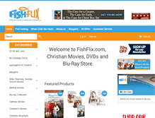 Tablet Screenshot of fishflix.com